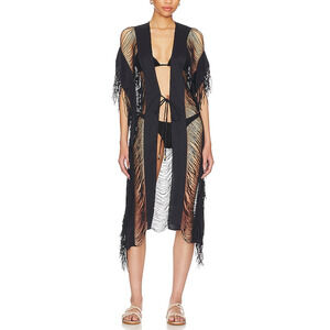 Pq 'Monique' Blue Tie Kimono Size OS